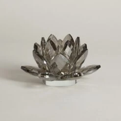 5A Fifth Avenue Smoked Crystal Tealight Holder 8 5A Fifth Avenue Smoked Crystal Tealight Holder -Decoration Store 1000119620 alt02