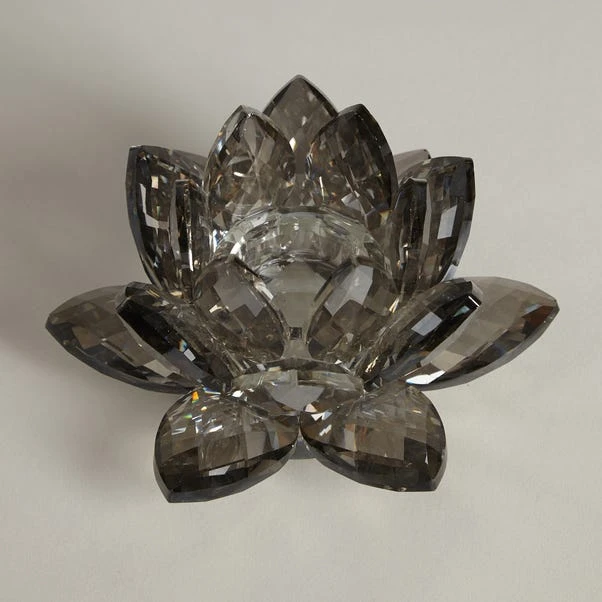 5A Fifth Avenue Smoked Crystal Tealight Holder 6 5A Fifth Avenue Smoked Crystal Tealight Holder - Image 6