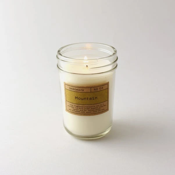 Dunelm Churchgate Mountain Clear Jar Candle 2 Dunelm Churchgate Mountain Clear Jar Candle - Image 2