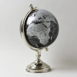 Decor Black And Silver Globe -Decoration Store 1000154464 alt02