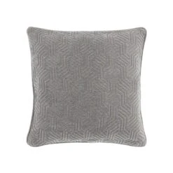 Luxury Collection Abstract Chenille Dove Grey Cushion -Decoration Store 1000157534 alt02