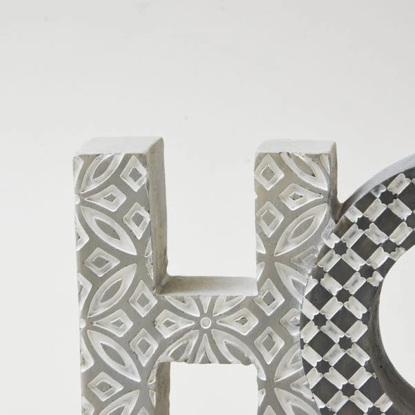 Dunelm Geo Home Word Ornament 2 Dunelm Geo Home Word Ornament - Image 2