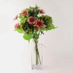 Dunelm Florals Forever Chloe Hydrangea Luxury Bouquet Pink 63cm -Decoration Store 1000163184 alt04