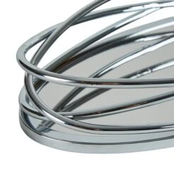Dorma Silver Oval Tray -Decoration Store 1000167568 alt03