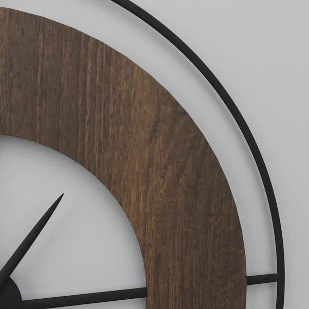 Dunelm Retreat Wall Clock 60cm 2 Dunelm Retreat Wall Clock 60cm - Image 2