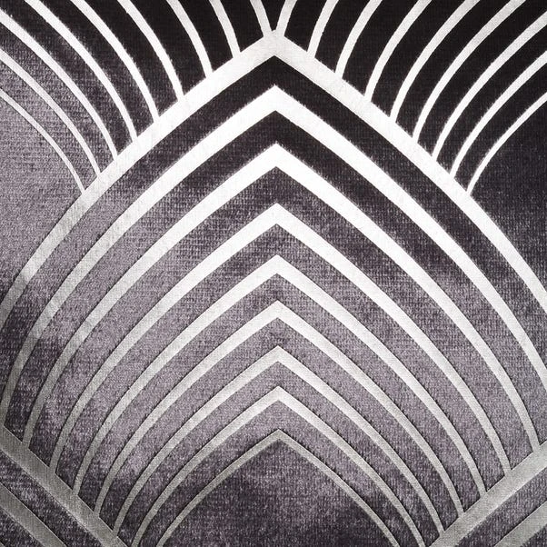 Dunelm Geo Silver Foil Cushion 2 Dunelm Geo Silver Foil Cushion - Image 2