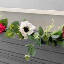Dunelm Artificial Rose Garland 180cm 6 Dunelm Artificial Rose Garland 180cm -Decoration Store 1000183206 alt02