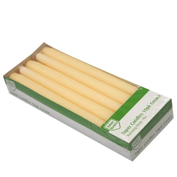 Dunelm Pack Of 10 Taper Candles 1 Dunelm Pack Of 10 Taper Candles
