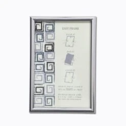 Dunelm Chrome Easy Frame 6" X 4" (15cm X 10cm)