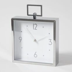 5A Fifth Avenue Metal Mantel Clock