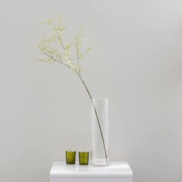 Dunelm Artificial Flocked Feather Fern Single Stem 90cm 1 Dunelm Artificial Flocked Feather Fern Single Stem 90cm