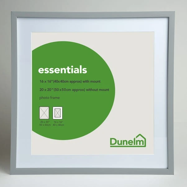 Dunelm Essentials Photo Frame 16" X 16" (40cm X 40cm) 1 Dunelm Essentials Photo Frame 16" X 16" (40cm X 40cm)