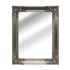 Dunelm Roma Rectangle Wall Mirror, Silver 84x115cm