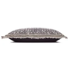 Dunelm Santiago Woven Charcoal Cushion -Decoration Store 30663429 alt04