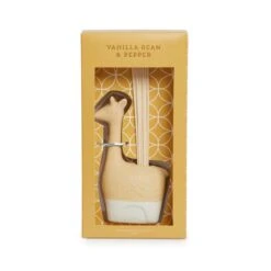 Dunelm Ochre Vanilla Bean Pepper Giraffe 120ml Diffuser -Decoration Store 30667918 alt02