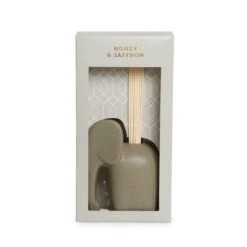 Dunelm Grey Honey Saffron Elephant 120ml Diffuser -Decoration Store 30667919 alt02