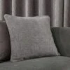 Luxury Collection Abstract Chenille Dove Grey Cushion