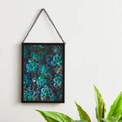 Dunelm Black Chain Hanging Frame 7" X 5" (18cm X 12cm)