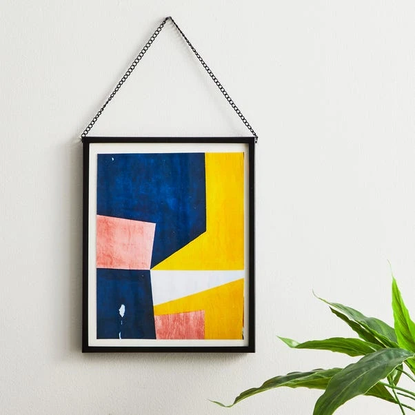 Dunelm Black Chain Hanging Frame 10" X 8" (25cm X 20cm) 1 Dunelm Black Chain Hanging Frame 10" X 8" (25cm X 20cm)