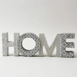 Dunelm Geo Home Word Ornament