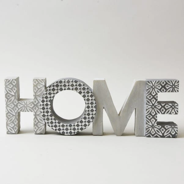 Dunelm Geo Home Word Ornament 1 Dunelm Geo Home Word Ornament