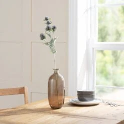 Dunelm Artificial Thistle Purple Single Spray 70cm