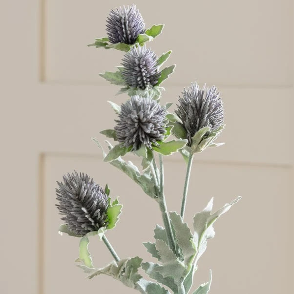 Dunelm Artificial Thistle Purple Single Spray 70cm 2 Dunelm Artificial Thistle Purple Single Spray 70cm - Image 2