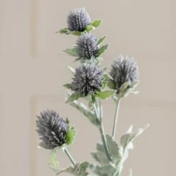 Dunelm Artificial Thistle Purple Single Spray 70cm 7 Dunelm Artificial Thistle Purple Single Spray 70cm -Decoration Store 30672999 alt02
