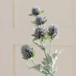 Dunelm Artificial Thistle Purple Single Spray 70cm 8 Dunelm Artificial Thistle Purple Single Spray 70cm -Decoration Store 30672999 alt03