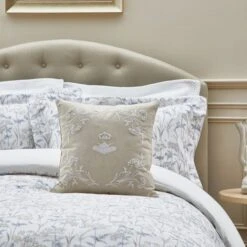 Dorma Embroidered Bee Cushion