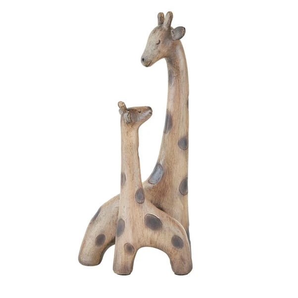 Dunelm Resin Giraffe Mother And Child Sculpture 1 Dunelm Resin Giraffe Mother And Child Sculpture
