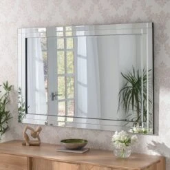 Yearn Mirrors Yearn Bevelled Edge Mirror, 120x80cm