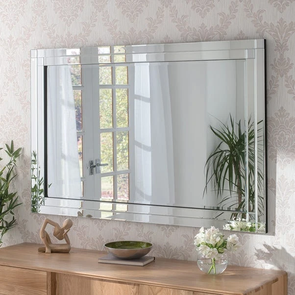 Yearn Mirrors Yearn Bevelled Edge Mirror, 120x80cm 1 Yearn Mirrors Yearn Bevelled Edge Mirror, 120x80cm
