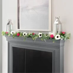 Dunelm Artificial Rose Garland 180cm