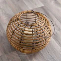 Dunelm Rattan Ball Lantern -Decoration Store 30724502 alt03