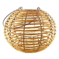 Dunelm Rattan Ball Lantern -Decoration Store 30724502 alt04