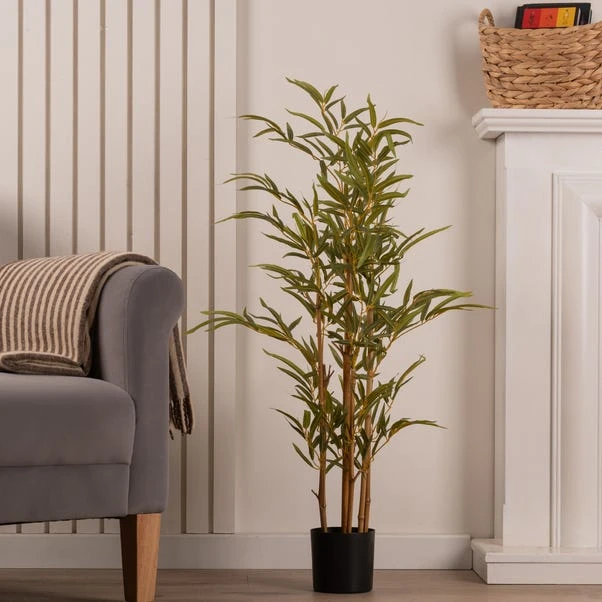 Dunelm Artificial Bamboo Tree 90cm 1 Dunelm Artificial Bamboo Tree 90cm