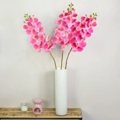 Dunelm Fuchsia Real Touch Phalaenopsis 3 Pack