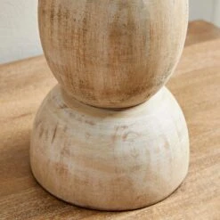 Dunelm Churchgate Solid Wood Candlestick 22cm -Decoration Store 30727067 alt03