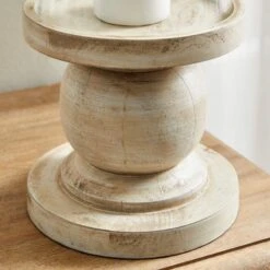 Dunelm Churchgate Wood Glass Hurricane 32cm 6 Dunelm Churchgate Wood Glass Hurricane 32cm -Decoration Store 30727069 alt02