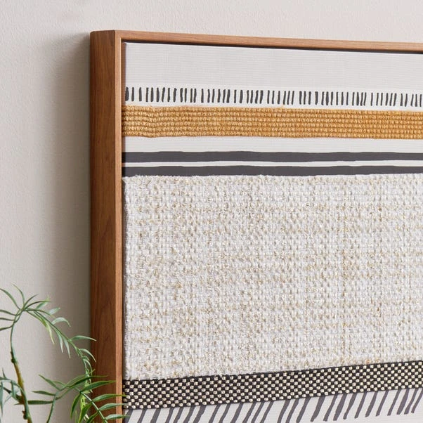 Dunelm Embroidered Global Textile Print 2 Dunelm Embroidered Global Textile Print - Image 2