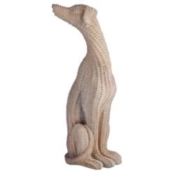Churchgate Resin Wicker Greyhound 60cm 5 Churchgate Resin Wicker Greyhound 60cm -Decoration Store 30728520 alt02