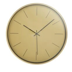 Dunelm Aluminium Gold 40cm Silent Clock -Decoration Store 30728528 alt02