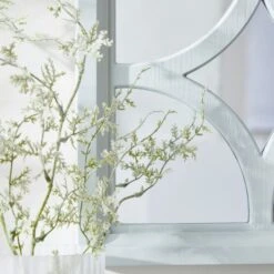 Dunelm Delphi Square Wall Mirror, 62cm -Decoration Store 30728530 alt02