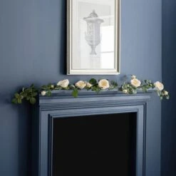 Dunelm Peony Cream Garland