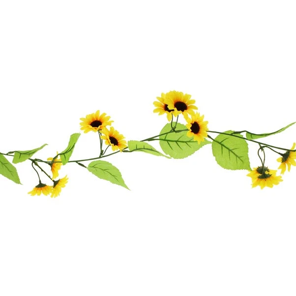 Dunelm Yellow Sunflower Garland 4 Dunelm Yellow Sunflower Garland - Image 4
