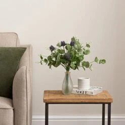 Dunelm Thistle And Eucalyptus Lilac Bundle