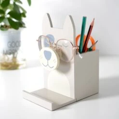 Dunelm Wooden Glasses Holder Dog