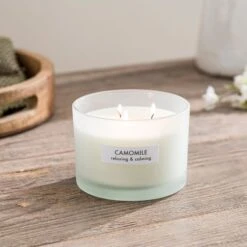 The Edited Life Soy Wax Blend Chamomile Multi-Wick Candle
