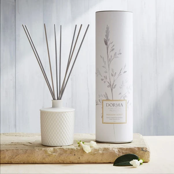 Dorma Purity 200ml Violet And Orange Flower Porcelain Diffuser 1 Dorma Purity 200ml Violet And Orange Flower Porcelain Diffuser